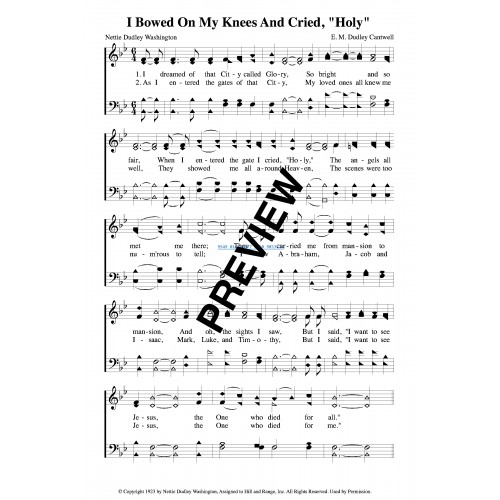 Bow Belinda  Free Sheet Music (Lead Sheet) 